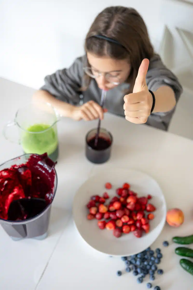 Smoothie Team: Kritische Smoothie Testerin