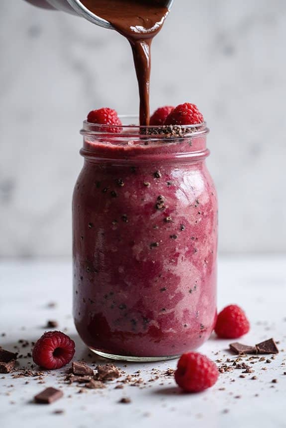 kunstvolle Smoothie-Präsentations-Tipps