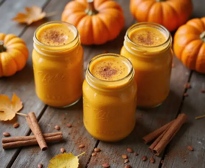 Herbst-Kürbis-Smoothie-Ideen