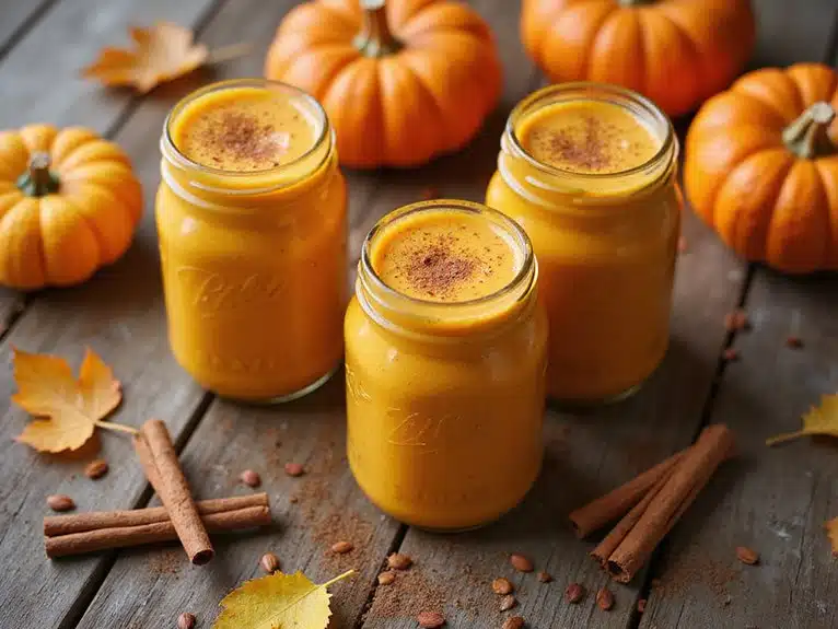 Herbst-Kürbis-Smoothie-Ideen