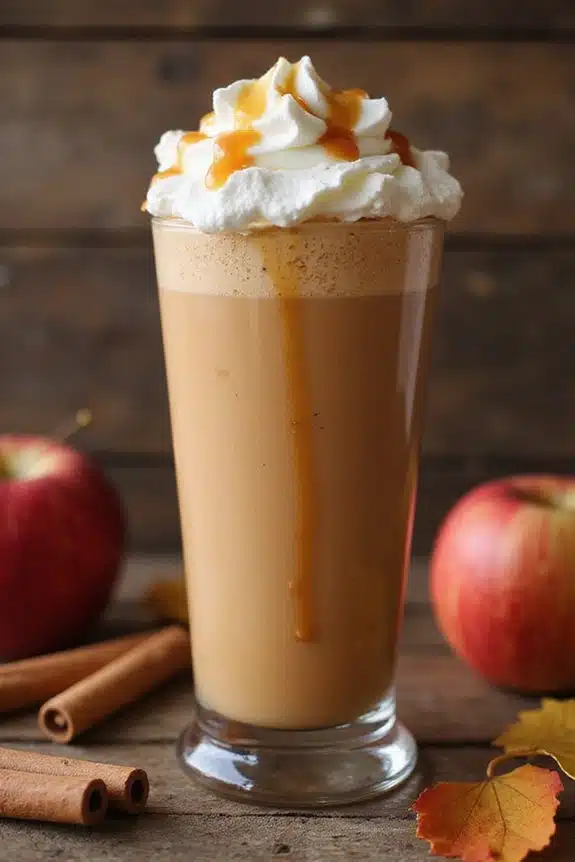 herbstliche Apfel-Karamell-Mischung
