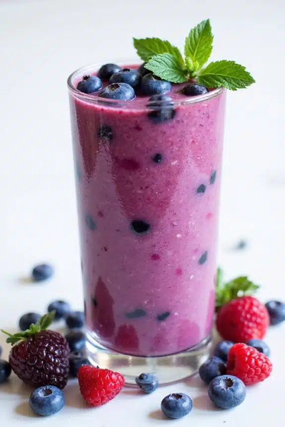 schöne Smoothie-Präsentationsideen