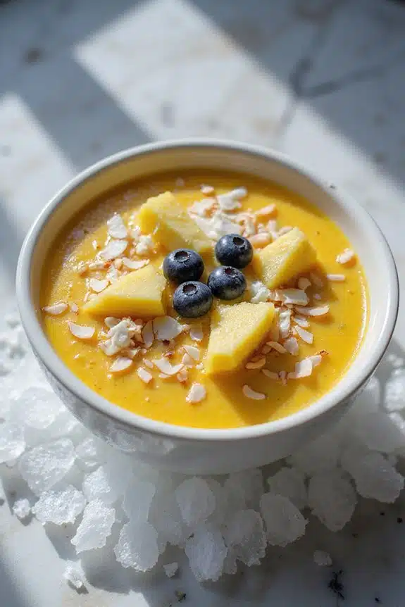 wunderschön gemachte Smoothie-Bowls