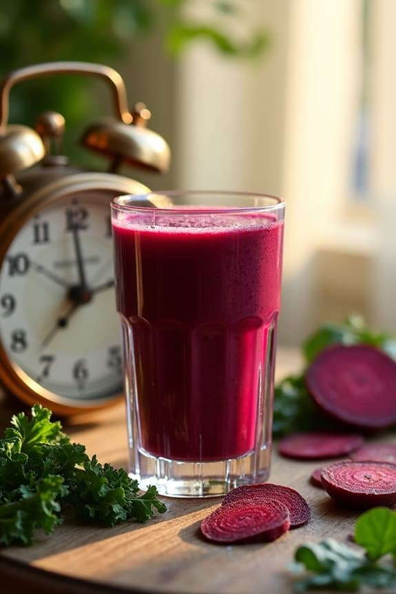 Rote-Bete-Smoothie Serviertipps
