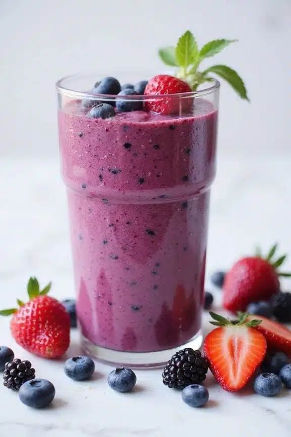 Beeren-Smoothie Gesundheitsvorteile