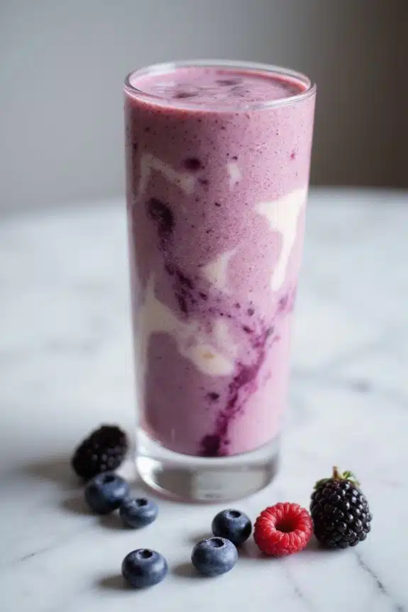 Beeren-Vanille-Mischung Kreation
