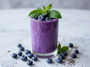 Blaubeer-Stoffwechsel-Booster-Smoothie