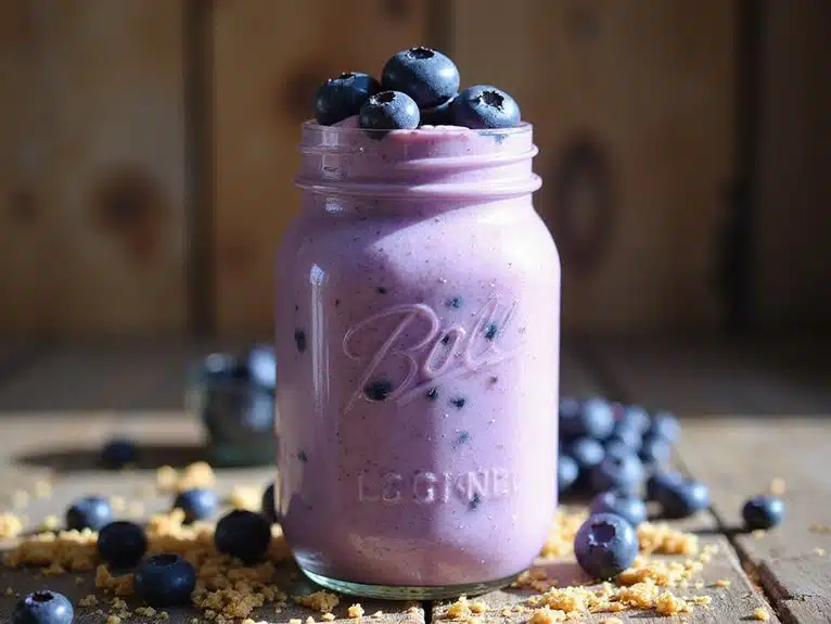 Blaubeer-Muffin-Smoothie-Rezept