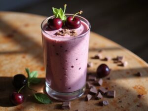Cherry Garcia Smoothie Rezept