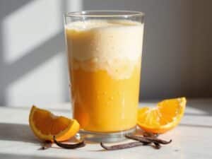 cremiger Smoothie-Genuss mit Zitrusgeschmack