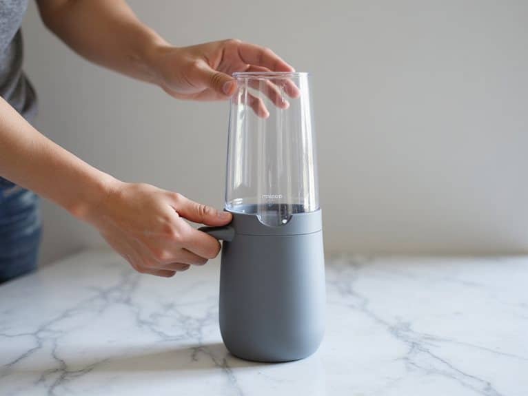 kompakter benutzerfreundlicher Smoothie-Mixer