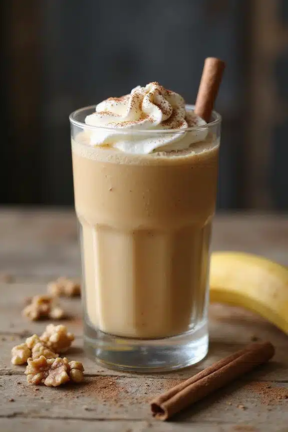 cremiger Bananenbrot-Smoothie