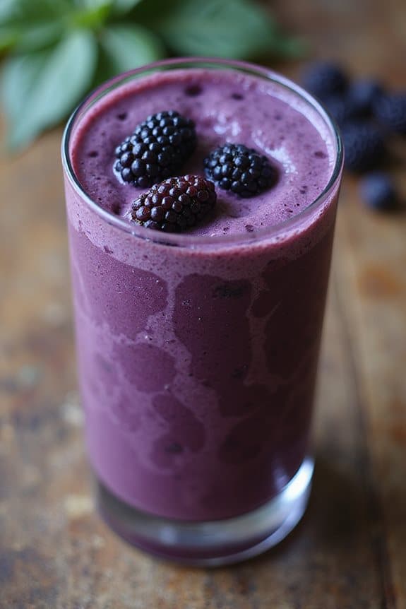cremiger Brombeer-Smoothie Rezept