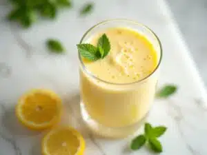 cremiges Zitronen-Smoothie-Rezept
