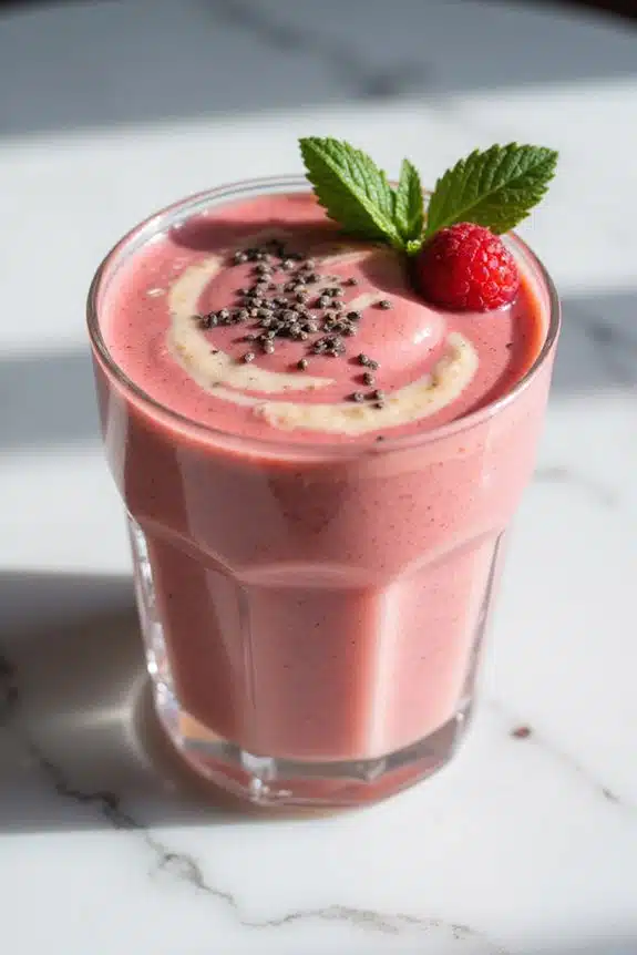 cremiges Smoothie-Frühstücksritual