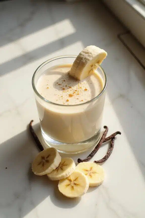 cremige Vanille-Bananen-Köstlichkeit
