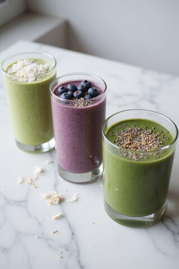 anpassbare nahrhafte Smoothie-Rezepte