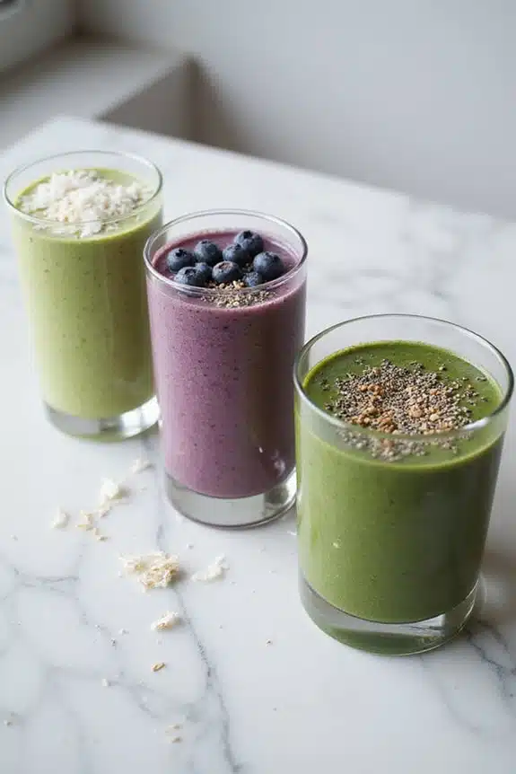 anpassbare nahrhafte Smoothie-Rezepte