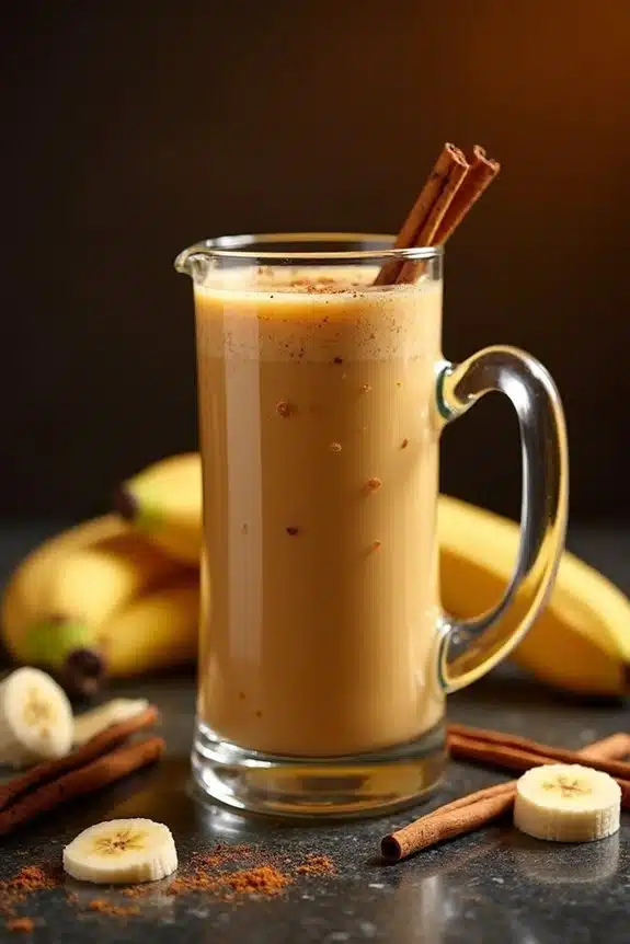 leckerer gesunder Bananen-Smoothie