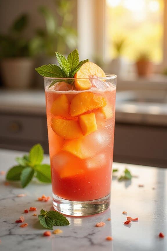 elegante Smoothie-Präsentationstipps