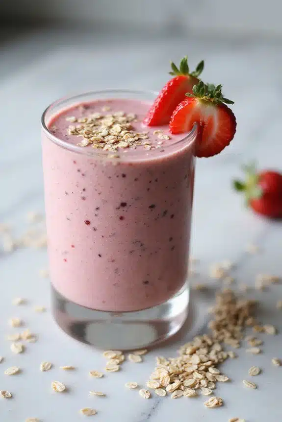 ballaststoff- und proteinreicher Smoothie