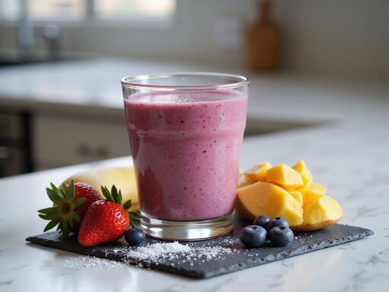 Fruchtzucker in Smoothies