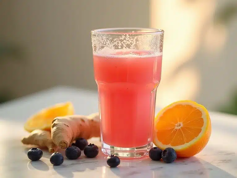 Rezept für einen Smoothie für strahlende Haut