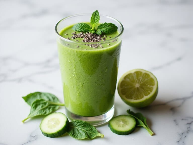 grünes Detox-Smoothie-Rezept