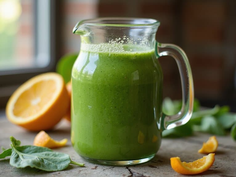 grüner Orange Julius Smoothie