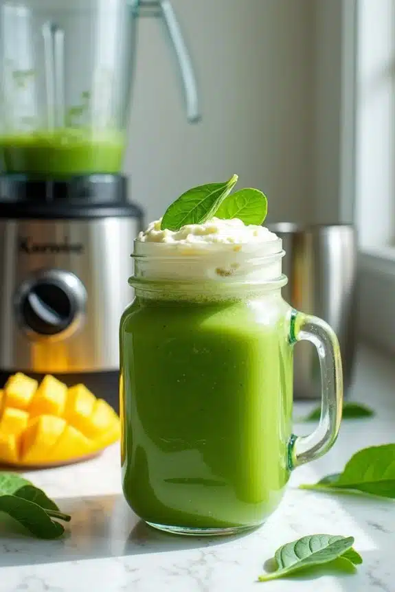 Tipps zum Servieren von grünen Smoothies
