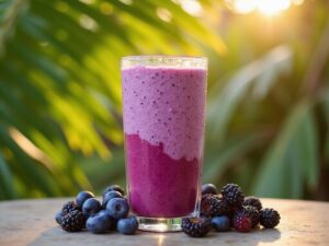 hawaiianisches beeren-smoothie rezept