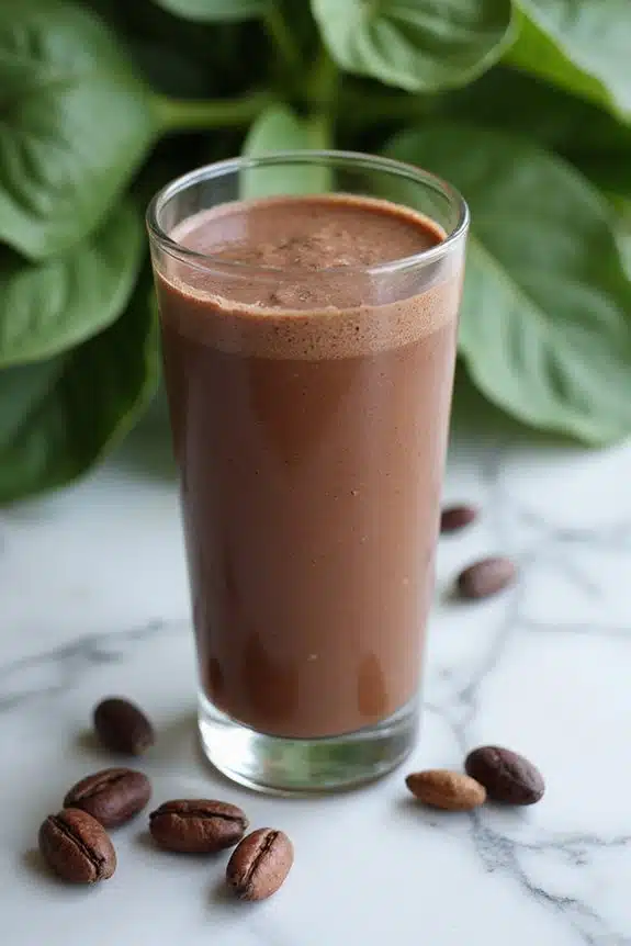 gesunde Schokoladen-Smoothie-Vorteile