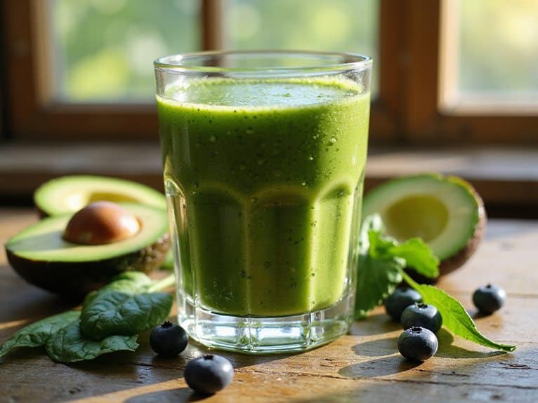 gesunde Zutaten und Balance