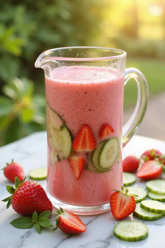 gesunder Smoothie mit Nährstoffen