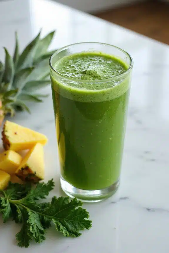 Grünkohl Ananas Gesundheitsvorteile