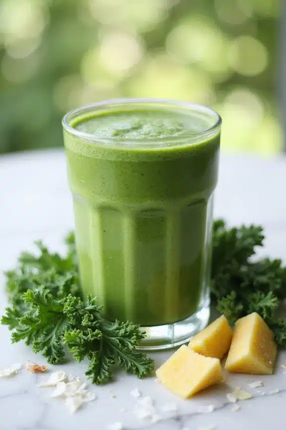 Grünkohl-Smoothie Nährwert Vorteile