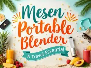 mesen tragbarer Mixer Test