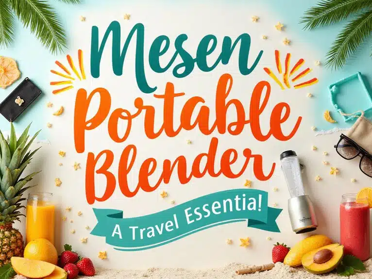 mesen tragbarer Mixer Test