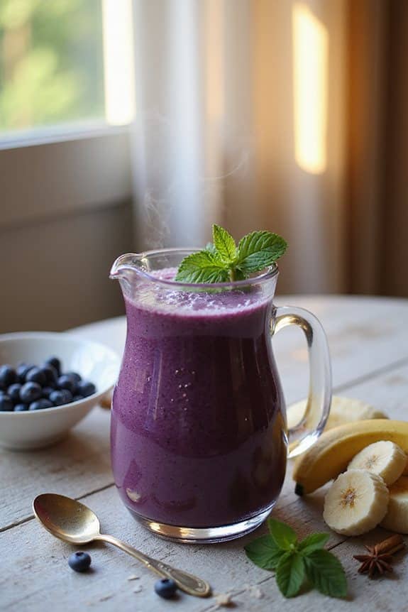 Morgen-Smoothie Serviertipps