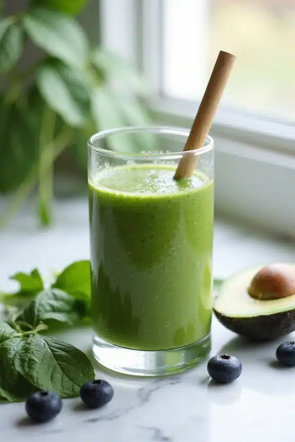 den Körper mit Smoothies nähren