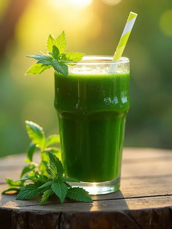 nährendes energiespendendes Smoothie-Rezept