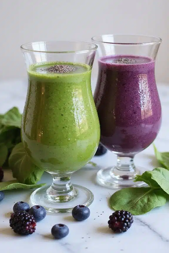 nahrhafte Keto-Smoothie-Kreation