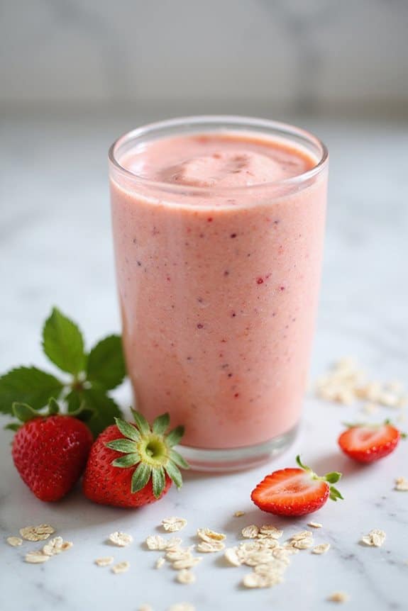 nährende Erdbeer-Smoothie Vorteile