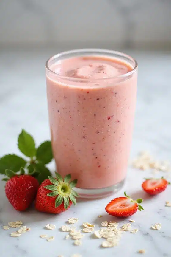 nährende Erdbeer-Smoothie Vorteile