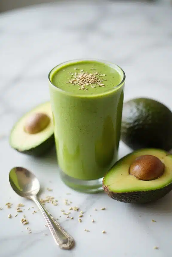 nährstoffreicher Avocado-Smoothie Vorteile