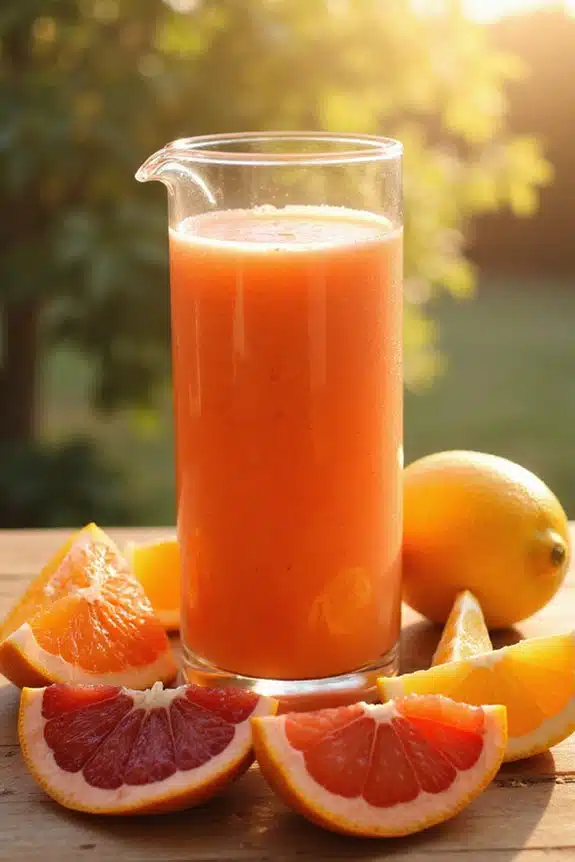 nährstoffreiche Zitrus-Smoothie-Vorteile