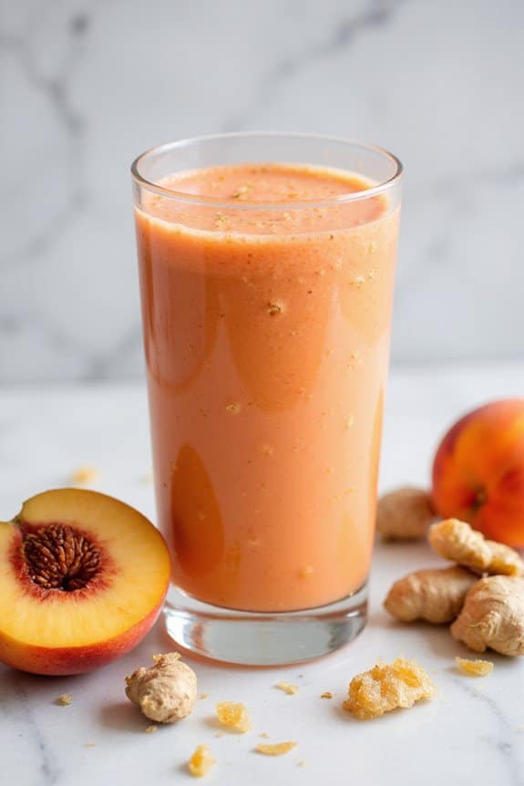 nährstoffreicher wohltuender Smoothie-Mix