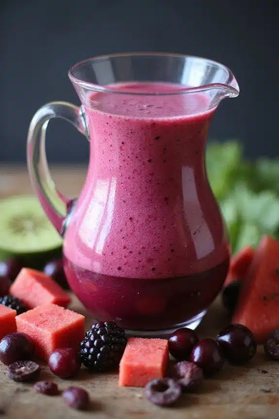 nährstoffreicher Frucht-Smoothie-Mix