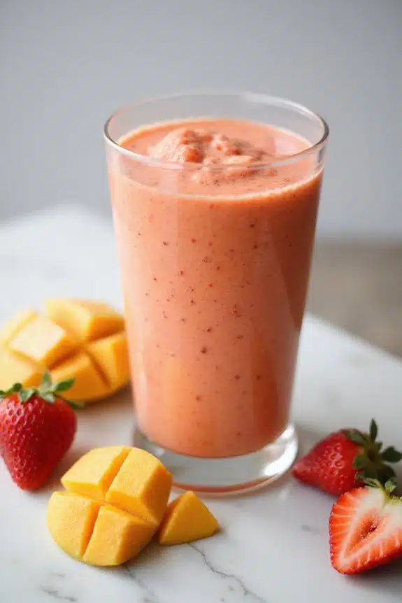 nährstoffreicher Frucht-Smoothie