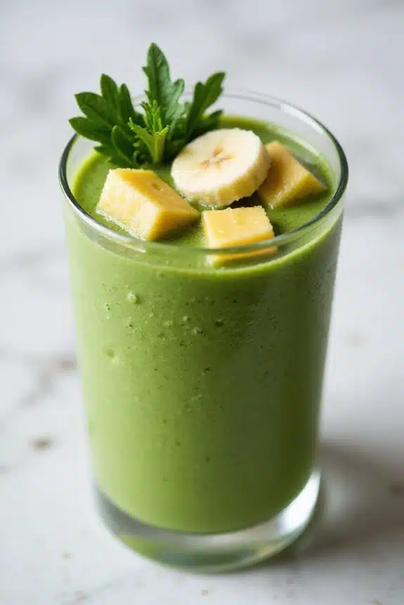 nährstoffreicher Smoothie mit gesundheitlichen Vorteilen